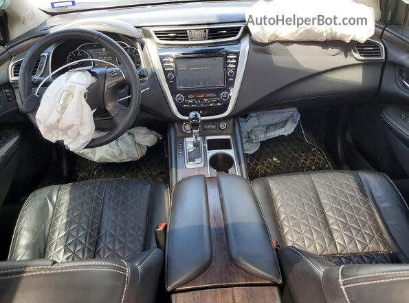5N1AZ2MJ4KN150445 2019 NISSAN MURANO Бордовый Вид панели приборов