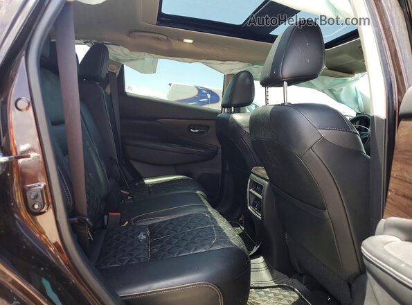 5N1AZ2MJ4KN150445 2019 NISSAN MURANO Бордовый Вид задних сидений