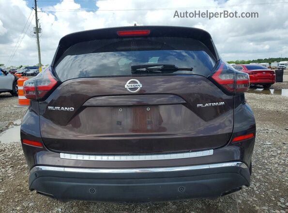 5N1AZ2MJ4KN150445 2019 NISSAN MURANO Бордовый Вид сзади
