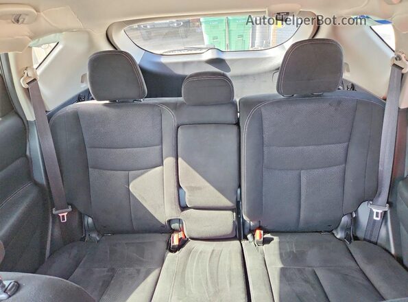 5N1AZ2MJ8KN165093 2019 NISSAN MURANO Silver უკანა სავარძლების ხედი