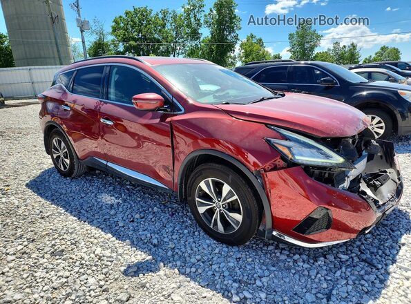 5N1AZ2MS0KN113594 2019 NISSAN MURANO Red Front right