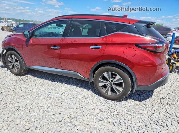 5N1AZ2MS0KN113594 2019 NISSAN MURANO Red Rear left