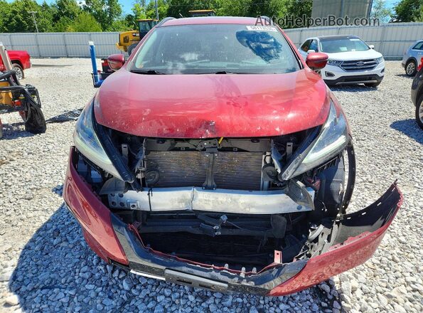 5N1AZ2MS0KN113594 2019 NISSAN MURANO Red Front view