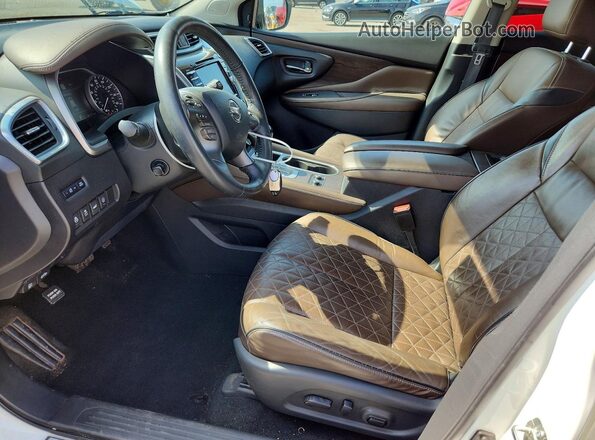 5N1AZ2MS2KN115816 2019 NISSAN MURANO White Սալոնի դիմացի տեսք