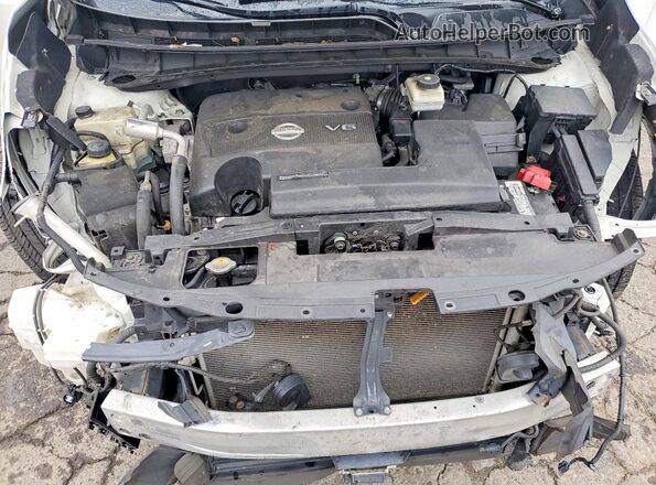 5N1AZ2MS2KN152624 2019 NISSAN MURANO White Vista del compartimento del motor