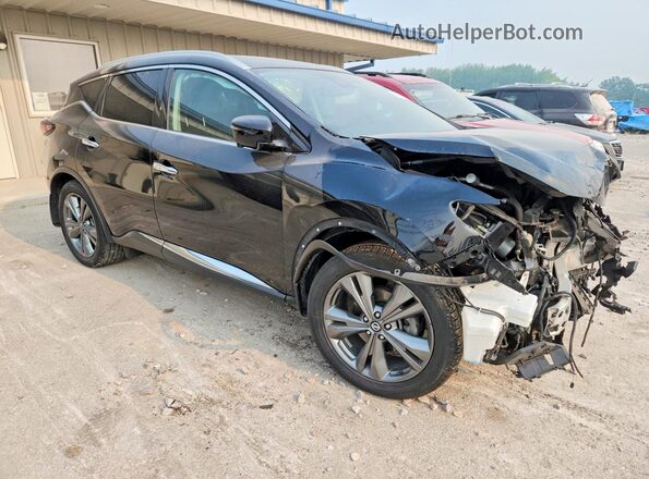 5N1AZ2MS2KN165860 2019 NISSAN MURANO Black Przód prawy