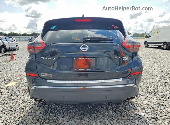 5N1AZ2MS3KN118465 2019 NISSAN MURANO Black Вид ззаду