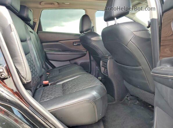 5N1AZ2MS3KN118465 2019 NISSAN MURANO Black Вид задньої частини салону