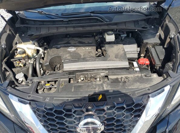 5N1AZ2MS3KN118465 2019 NISSAN MURANO Black Вид підкапотного простору