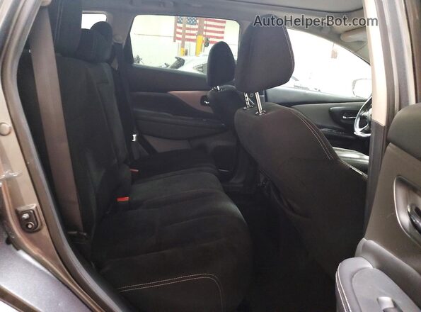 5N1AZ2MS4KN143679 2019 NISSAN MURANO Gray Вид задньої частини салону