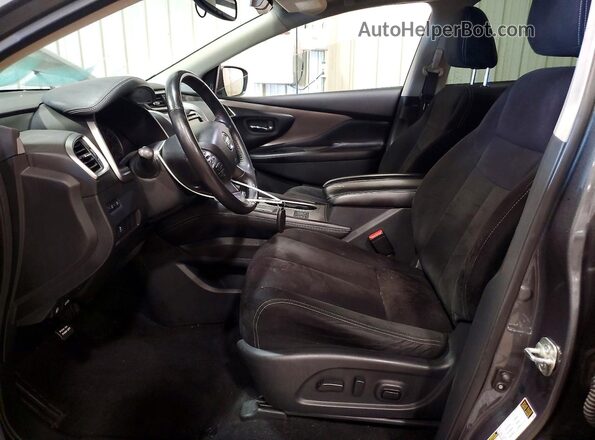 5N1AZ2MS4KN143679 2019 NISSAN MURANO Gray Вид салону спереду