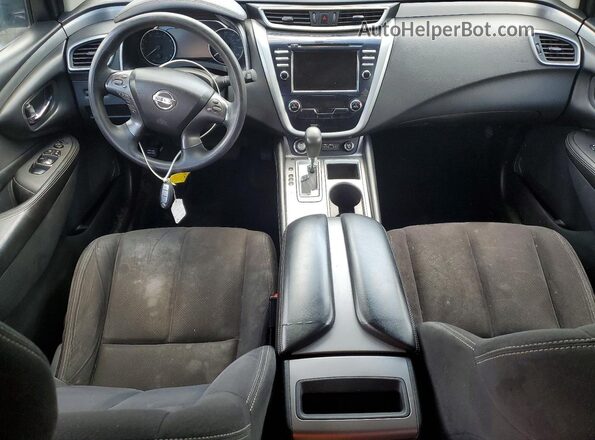 5N1AZ2MS5KN110366 2019 NISSAN MURANO Gray Вид панелі приладів