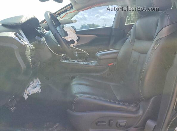 5N1AZ2MS7KN131994 2019 NISSAN MURANO Черный Вид салона спереди