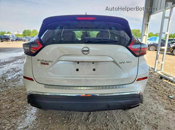 5N1AZ2MS7KN132448 2019 NISSAN MURANO White Հետևի տեսք