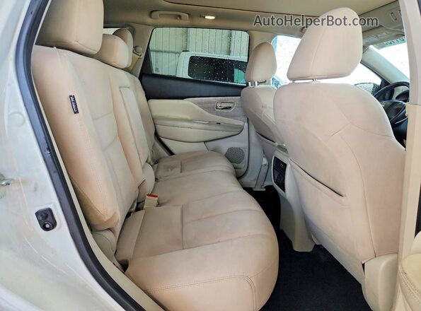 5N1AZ2MS7KN132448 2019 NISSAN MURANO White Սալոնի հետևի տեսք