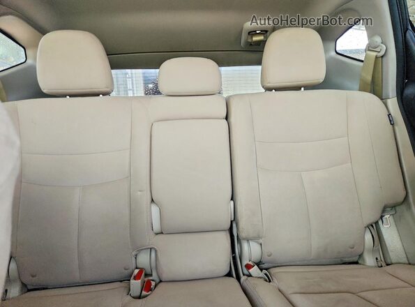 5N1AZ2MS7KN132448 2019 NISSAN MURANO White Հետևի նստատեղերի տեսք