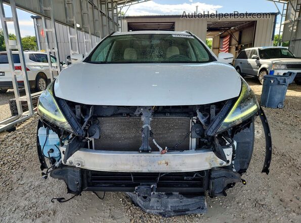 5N1AZ2MS7KN132448 2019 NISSAN MURANO White Դիմացի տեսք