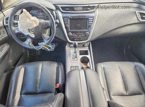 5N1AZ2MS8KN135147 2019 NISSAN MURANO White Вид панелі приладів