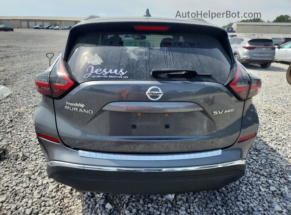 5N1AZ2MS9KN134833 2019 NISSAN MURANO Silver Вид ззаду