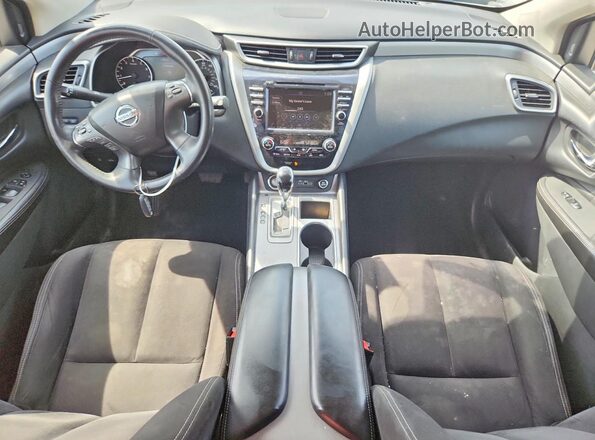 5N1AZ2MS9KN134833 2019 NISSAN MURANO Silver Вид панелі приладів