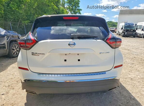 5N1AZ2MS9KN159862 2019 NISSAN MURANO Белый Вид сзади