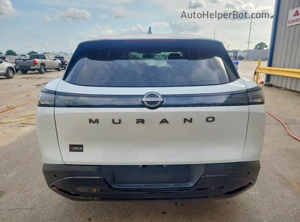 5N1AZ3BJ9SC100483 2025 NISSAN MURANO White Вид ззаду