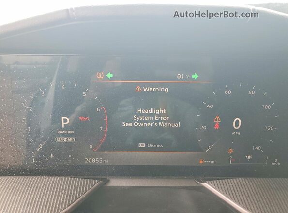 5N1AZ3BS1SC137343 2025 NISSAN MURANO White Vista del cuadro de instrumentos