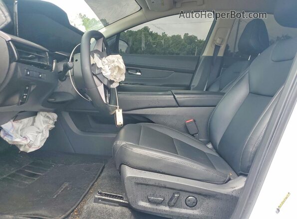 5N1AZ3BS1SC137343 2025 NISSAN MURANO White Vista interior delantera