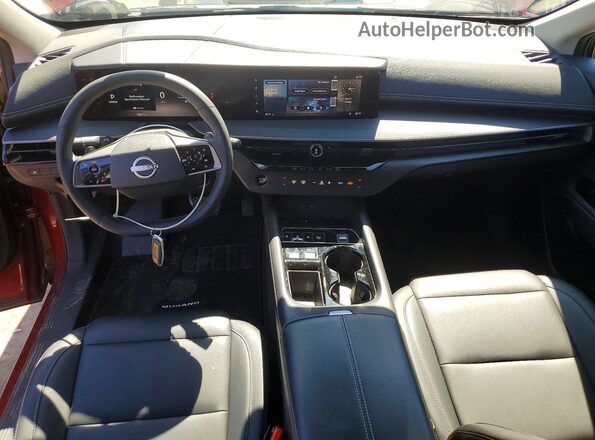 5N1AZ3BS3SC124285 2025 NISSAN MURANO Red Widok deski rozdzielczej