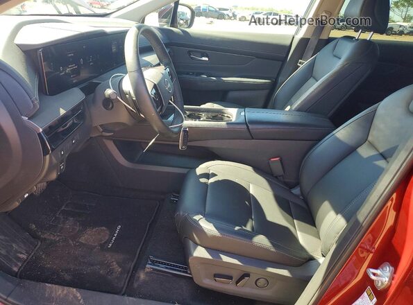 5N1AZ3BS3SC124285 2025 NISSAN MURANO Red Widok wnętrza z przodu
