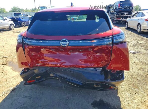 5N1AZ3BS3SC124285 2025 NISSAN MURANO Red Widok z tyłu