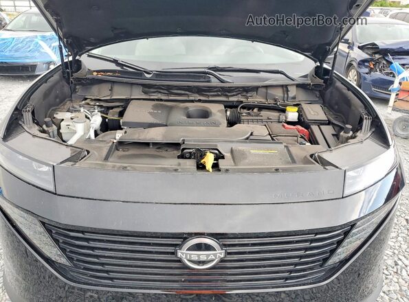 5N1AZ3CS1SC108276 2025 NISSAN MURANO Black Widok komory silnika