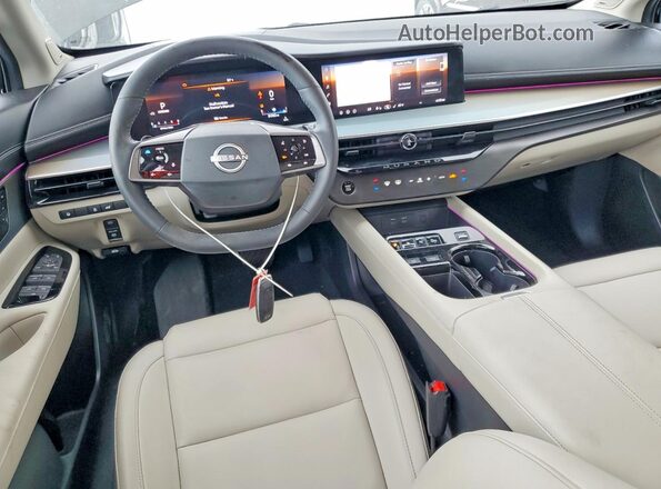 5N1AZ3CS1SC108276 2025 NISSAN MURANO Black Widok deski rozdzielczej