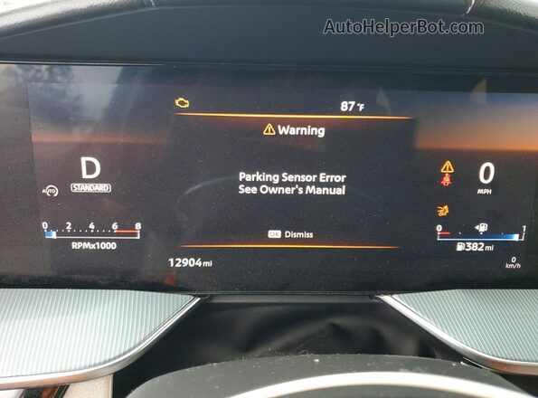 5N1AZ3CS1SC108276 2025 NISSAN MURANO Black Widok zestawu wskaźników