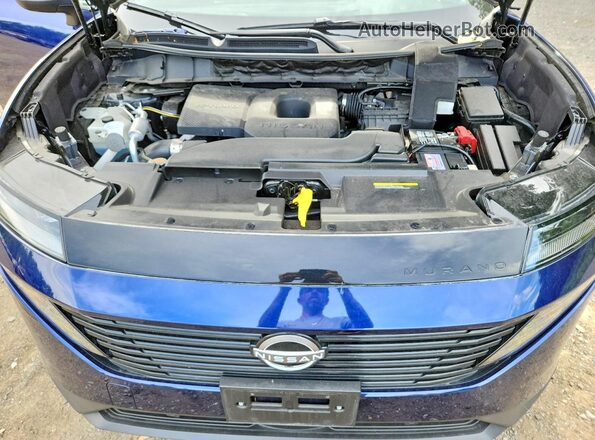 5N1AZ3CS1SC134151 2025 NISSAN MURANO Blue ძრავის განყოფილების ხედი