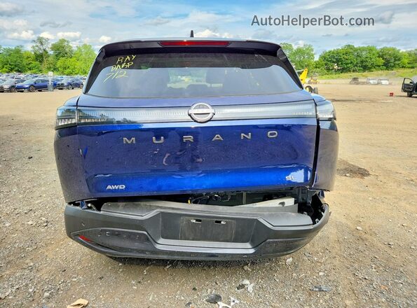 5N1AZ3CS1SC134151 2025 NISSAN MURANO Blue უკანა ხედი