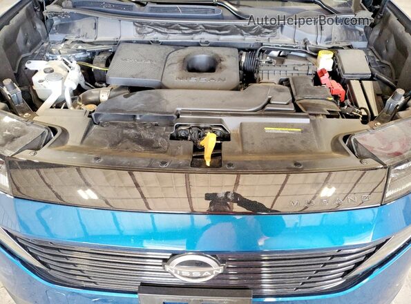 5N1AZ3CS4SC132233 2025 NISSAN MURANO Blue Vista del compartimento del motor