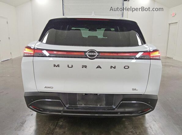 5N1AZ3CS9SC118442 2025 NISSAN MURANO White Widok z tyłu