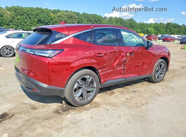 5N1AZ3CS9SC129179 2025 NISSAN MURANO Red Հետևի աջ