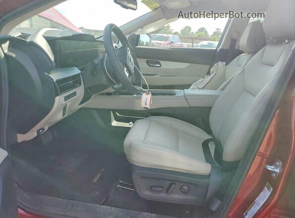 5N1AZ3CS9SC129179 2025 NISSAN MURANO Red Սալոնի դիմացի տեսք