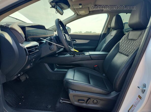 5N1AZ3DT5SC125850 2025 NISSAN MURANO White წინა სალონის ხედი