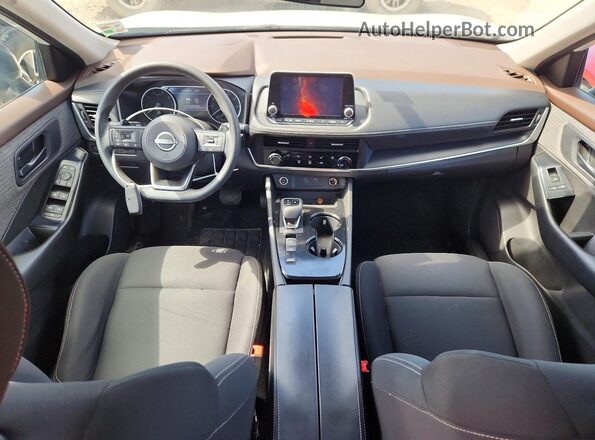 5N1BT3AA0PC791417 2023 NISSAN ROGUE White წინა პანელის ხედი