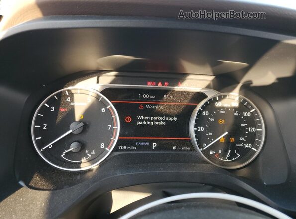 5N1BT3AA0PC928002 2023 NISSAN ROGUE Black Vista del cuadro de instrumentos