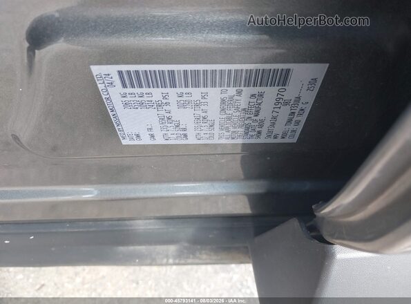 5N1BT3AA1RC719970 2024 NISSAN ROGUE Gray ძრავის განყოფილების ხედი