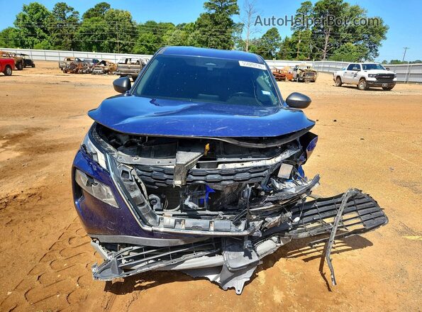 5N1BT3AA2PC802403 2023 NISSAN ROGUE Blue Вид спереду