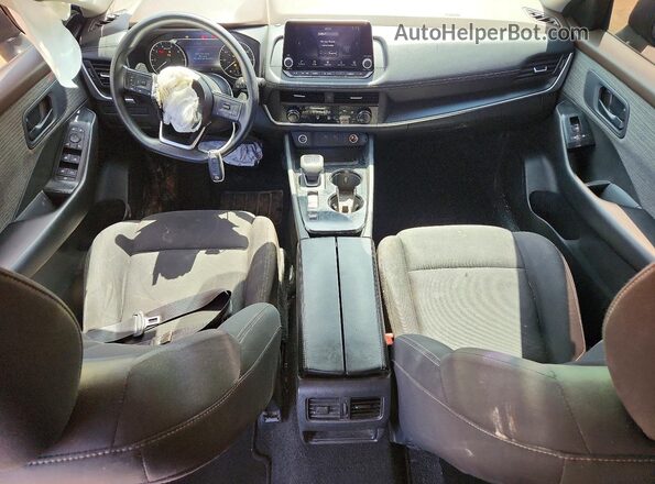 5N1BT3AA2PC802403 2023 NISSAN ROGUE Blue Вид панелі приладів