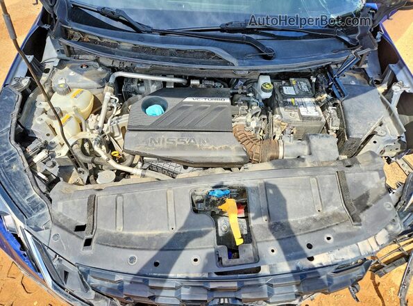 5N1BT3AA2PC802403 2023 NISSAN ROGUE Blue Вид задньої частини салону