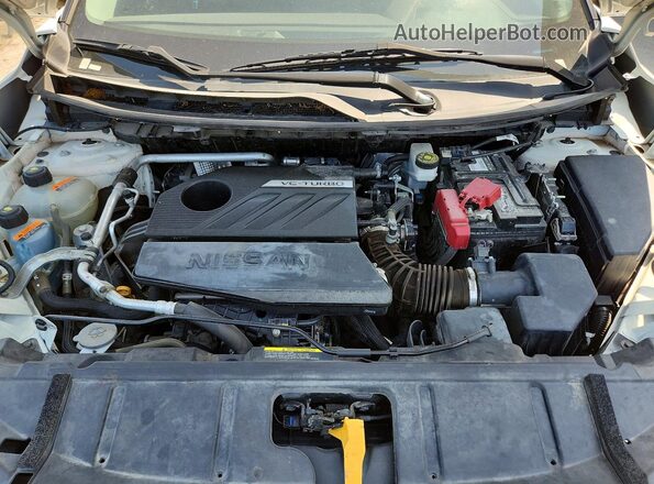 5N1BT3AA2PC873892 2023 NISSAN ROGUE White Vista del compartimento del motor