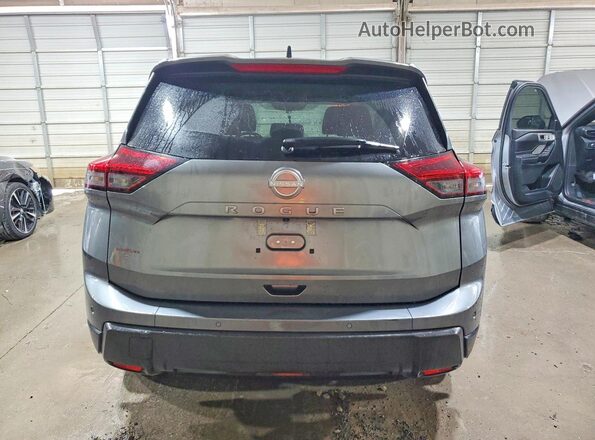 5N1BT3AA2SC856325 2025 NISSAN ROGUE Charcoal უკანა ხედი