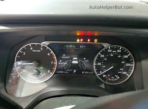 5N1BT3AA2SC856325 2025 NISSAN ROGUE Charcoal ხელსაწყოთა პანელის ხედი